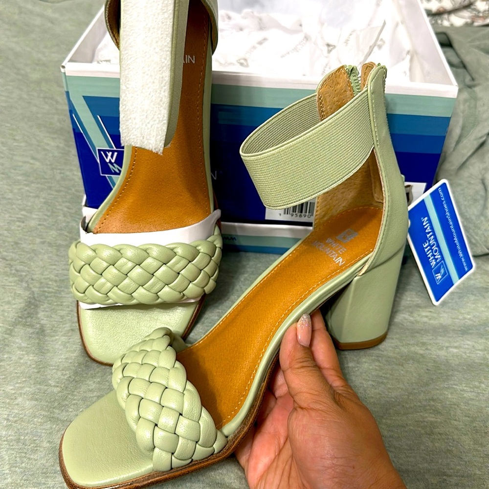 White Mountain Backer Strappy Sandals